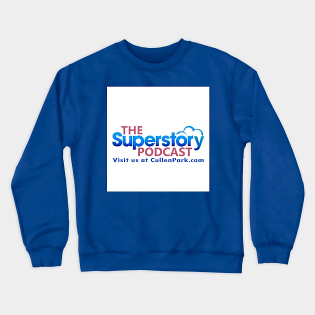 OFFICIAL SUPERSTORY PODCAST LOGO Crewneck Sweatshirt by CullenPark